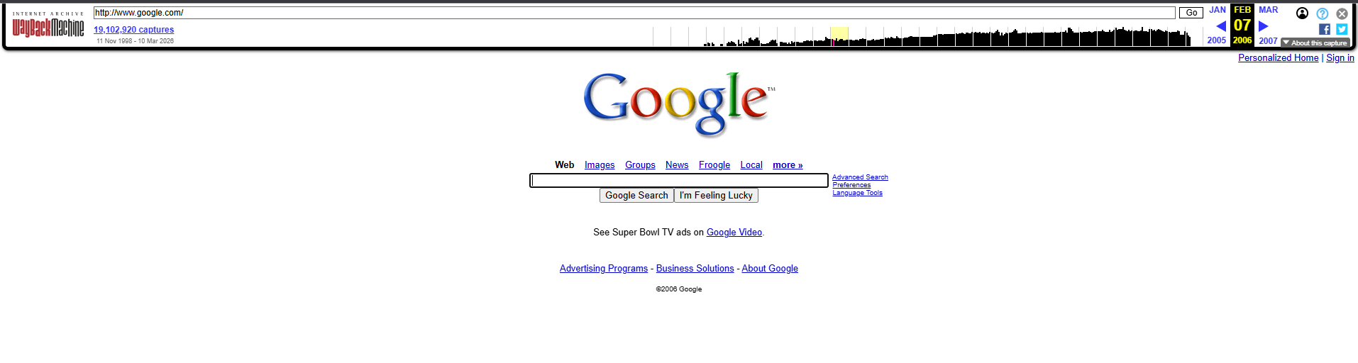Wayback Machine- TCP Handbook
