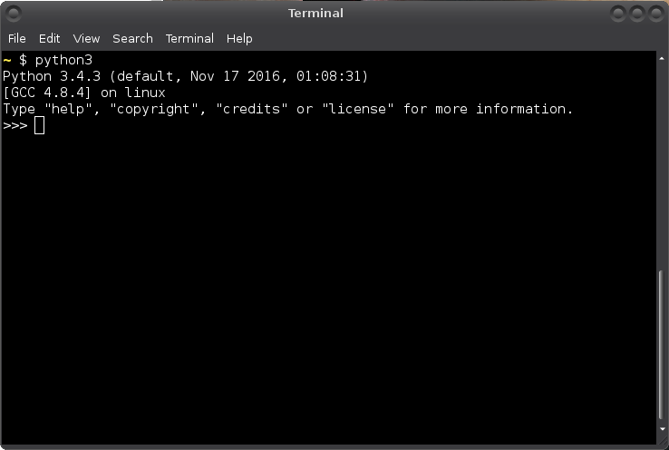 Running Python on my terminal - TCP Handbook
